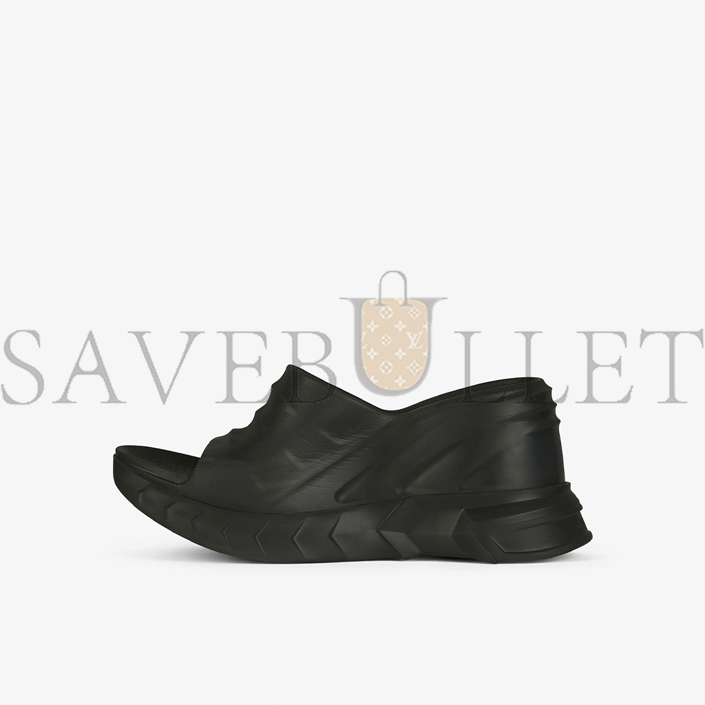 G1uenchy marshmallow wedge sandals in rubber be305be0y9-001